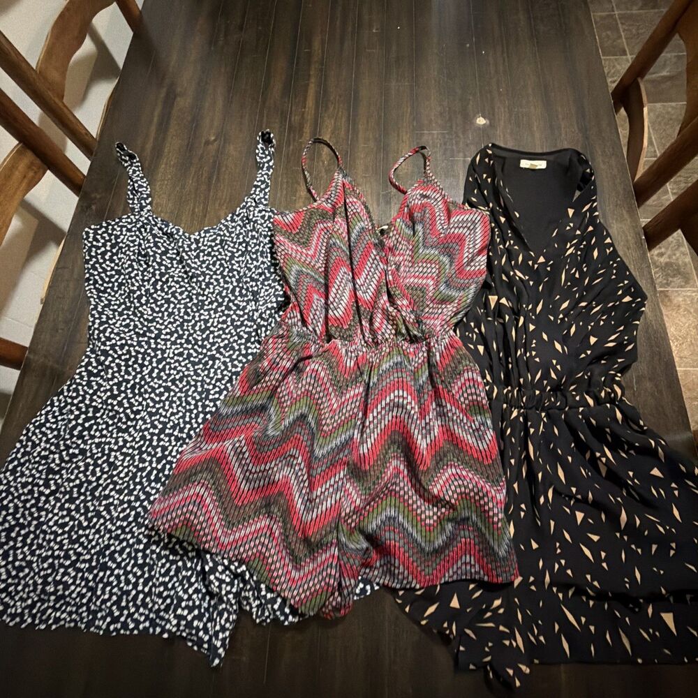 Silence & Noise Romper Lot Of 3 women's size M Annabelle & Unbranded
